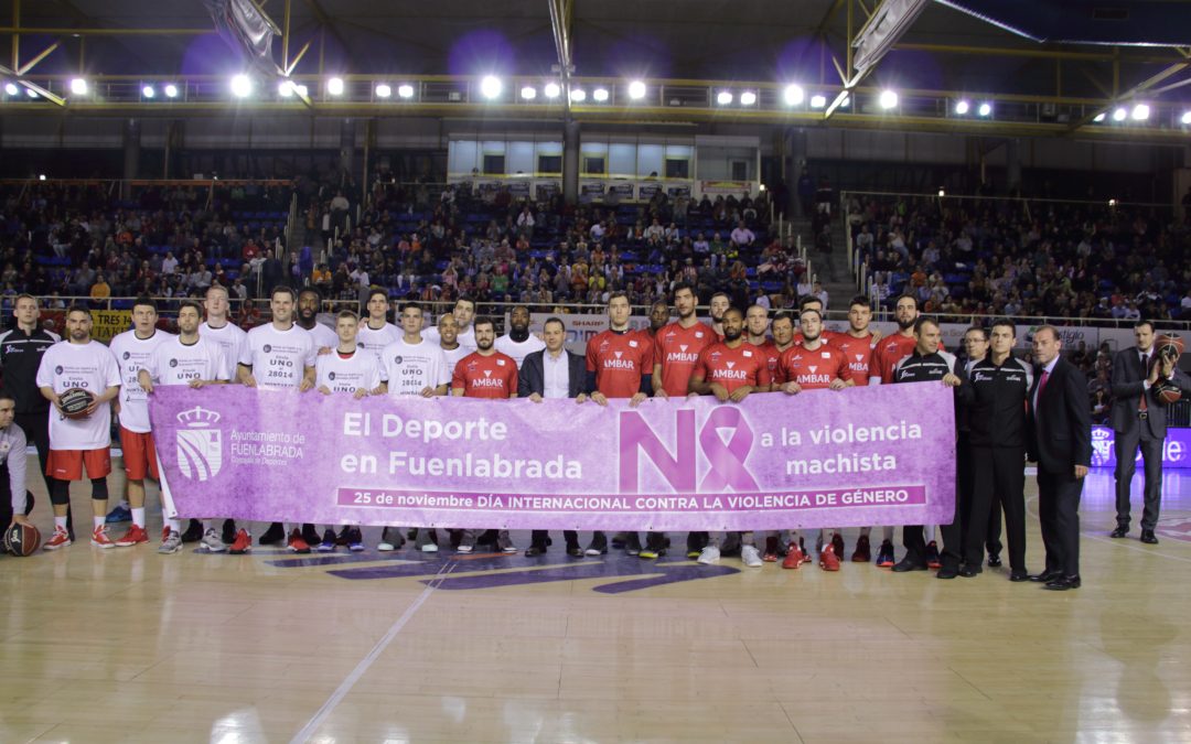El deporte en Fuenlabrada se une contra la violencia machista