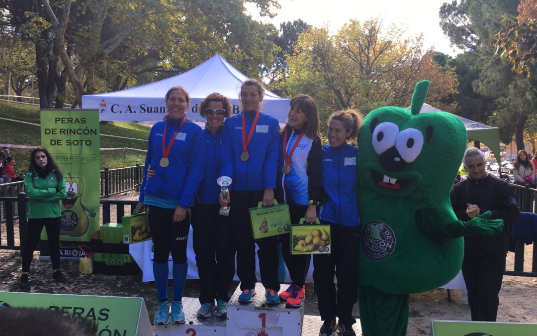 Buenos resultados del Club Atletismo Fuenlabrada en el Campeonato de Madrid Veteranos Cross Corto y Máster 5 y 10 Km ruta