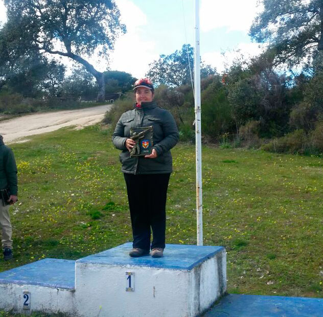 María Dolores García Martínez consigue el segundo puesto en la XI Copa de España de Compak Sporting (Tiro) y se clasifica para el Campeonato del Mundo en Italia