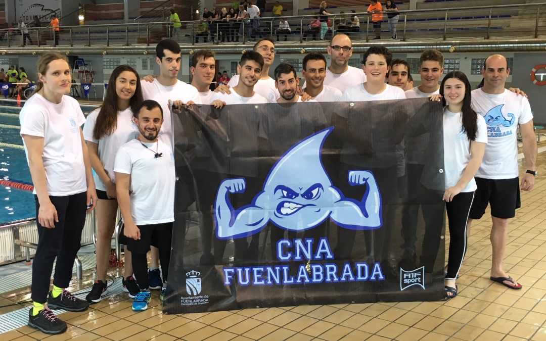 El Club Natación Adaptada Fuenlabrada se trae 34 medallas del Open Comunidad Valenciana de natación adaptada