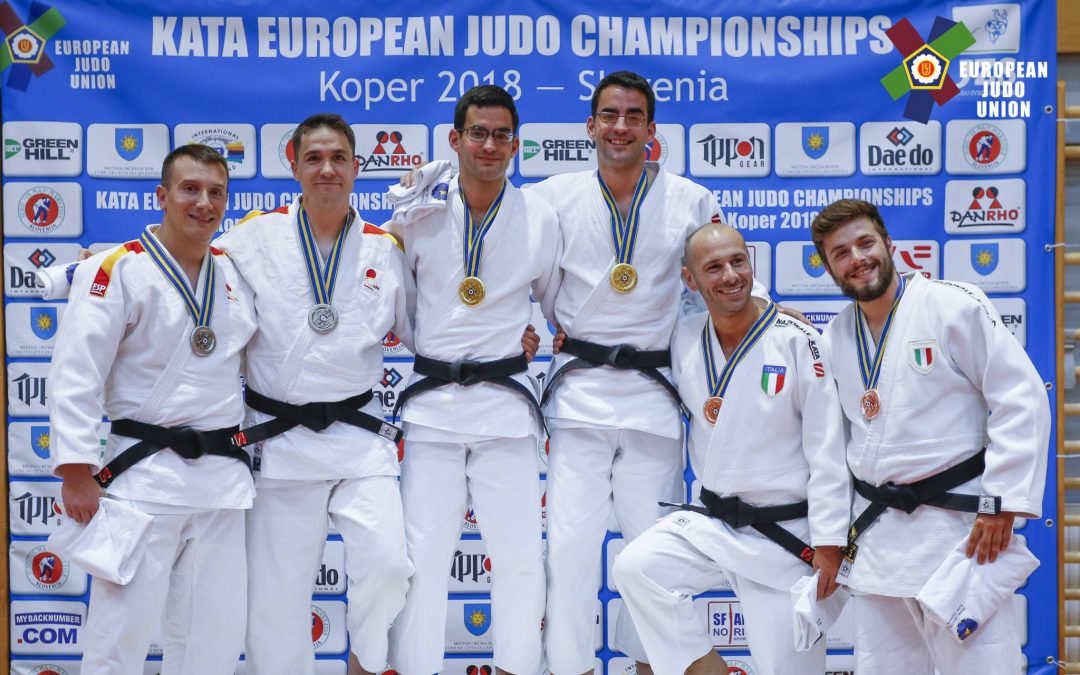 Juan Pedro Goicoechandía y Roberto Villar vuelven a ser subcampeones de Europa de judo