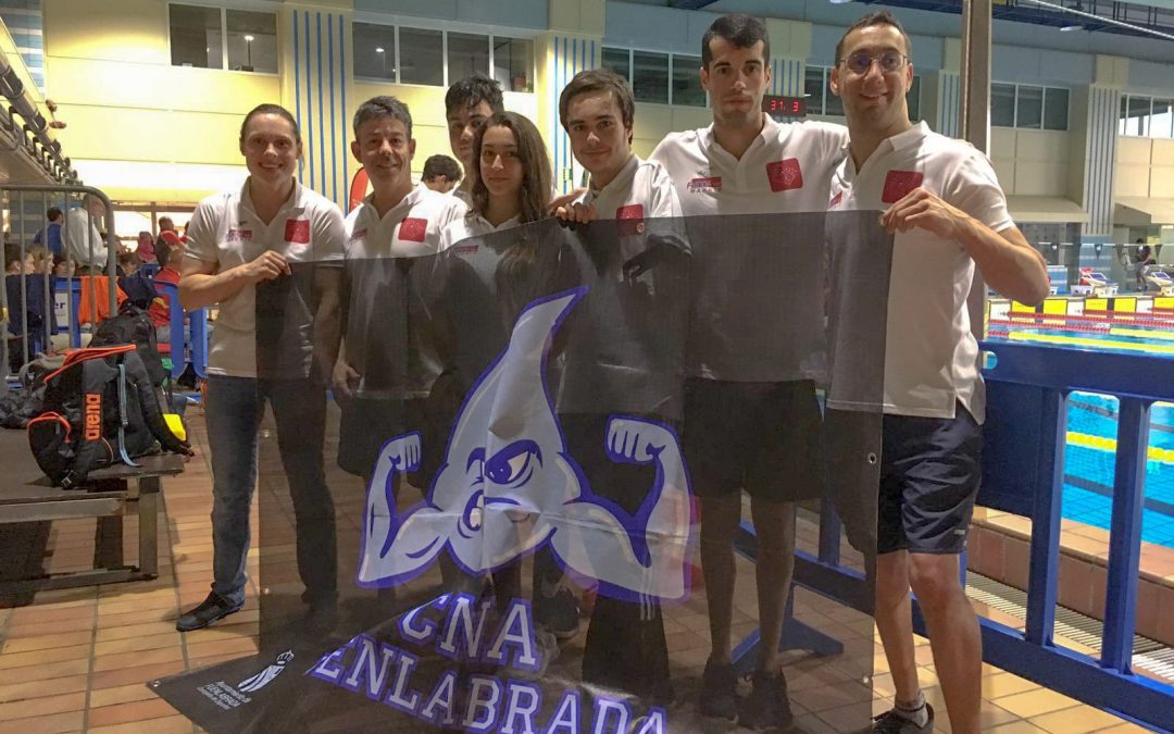 Cuatro oros , diez platas y seis bronces del Club Natación Adaptada Fuenlabrada en el Campeonato de España Absoluto por Comunidades