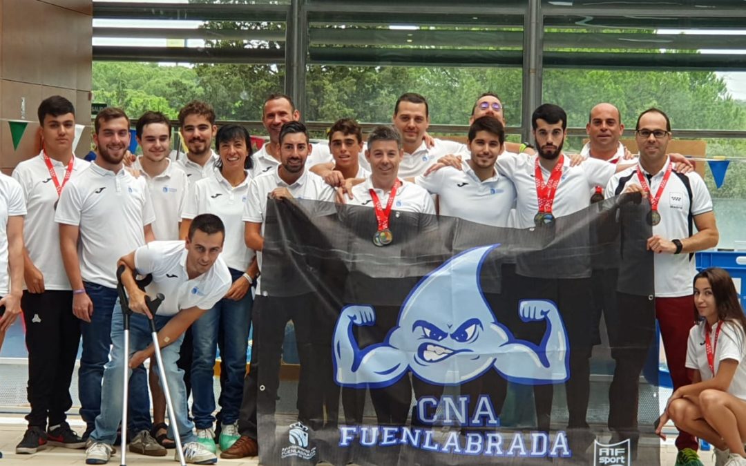 El Club Natación Adaptada Fuenlabrada comienza la temporada en los II Juegos Parainclusivos de la Comunidad de Madrid