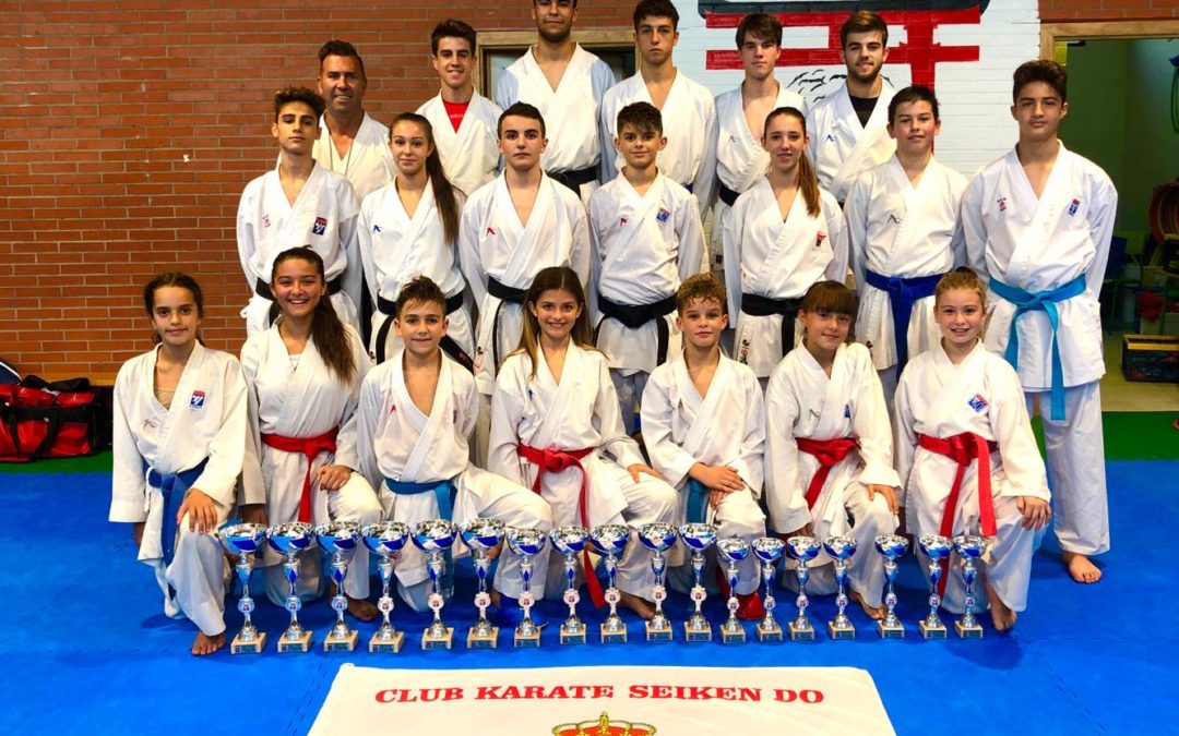 El club Seiken Do consigue un gran segundo puesto en el medallero del Trofeo de la Comunidad de Madrid de Kumite